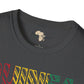 Guinea text unisex softstyle tee Funky African