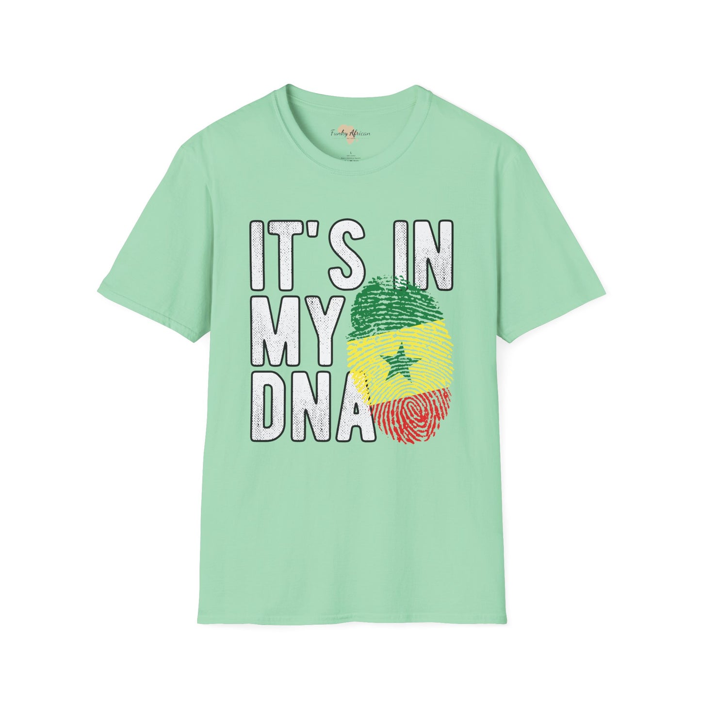 it's in my DNA unisex tee - Senegal