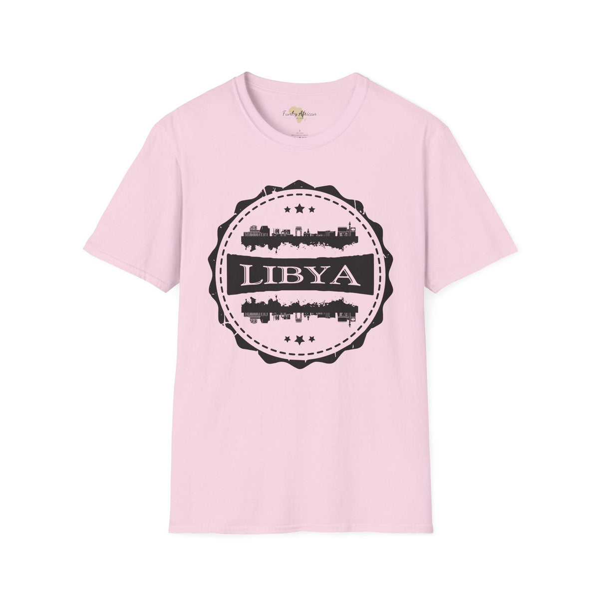 Libya Stamp unisex tee Funky African