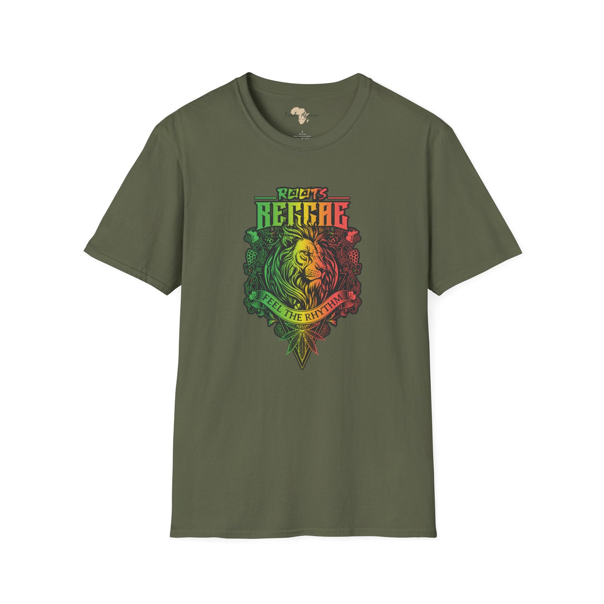 Roots reggae unisex softstyle tee Funky African