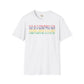 Mauritius text unisex softstyle tee