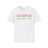 Mauritius text unisex softstyle tee