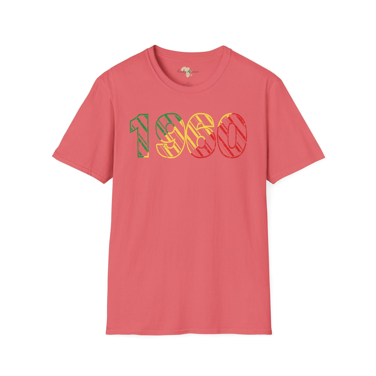 Republic of the Congo text unisex softstyle tee Funky African