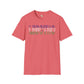 Lesotho text unisex softstyle tee