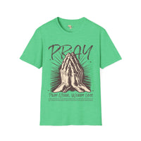 Pray more worry less unisex tee