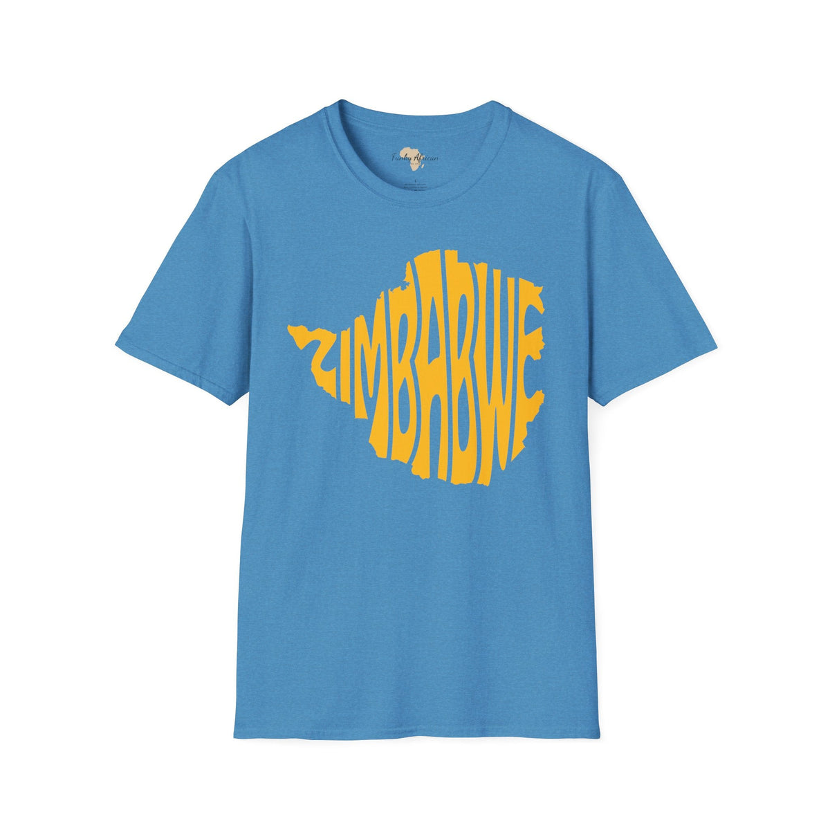 Zimbabwe cut unisex softstyle tee Funky African