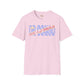 DR Congo text unisex softstyle tee