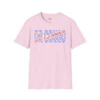 DR Congo text unisex softstyle tee