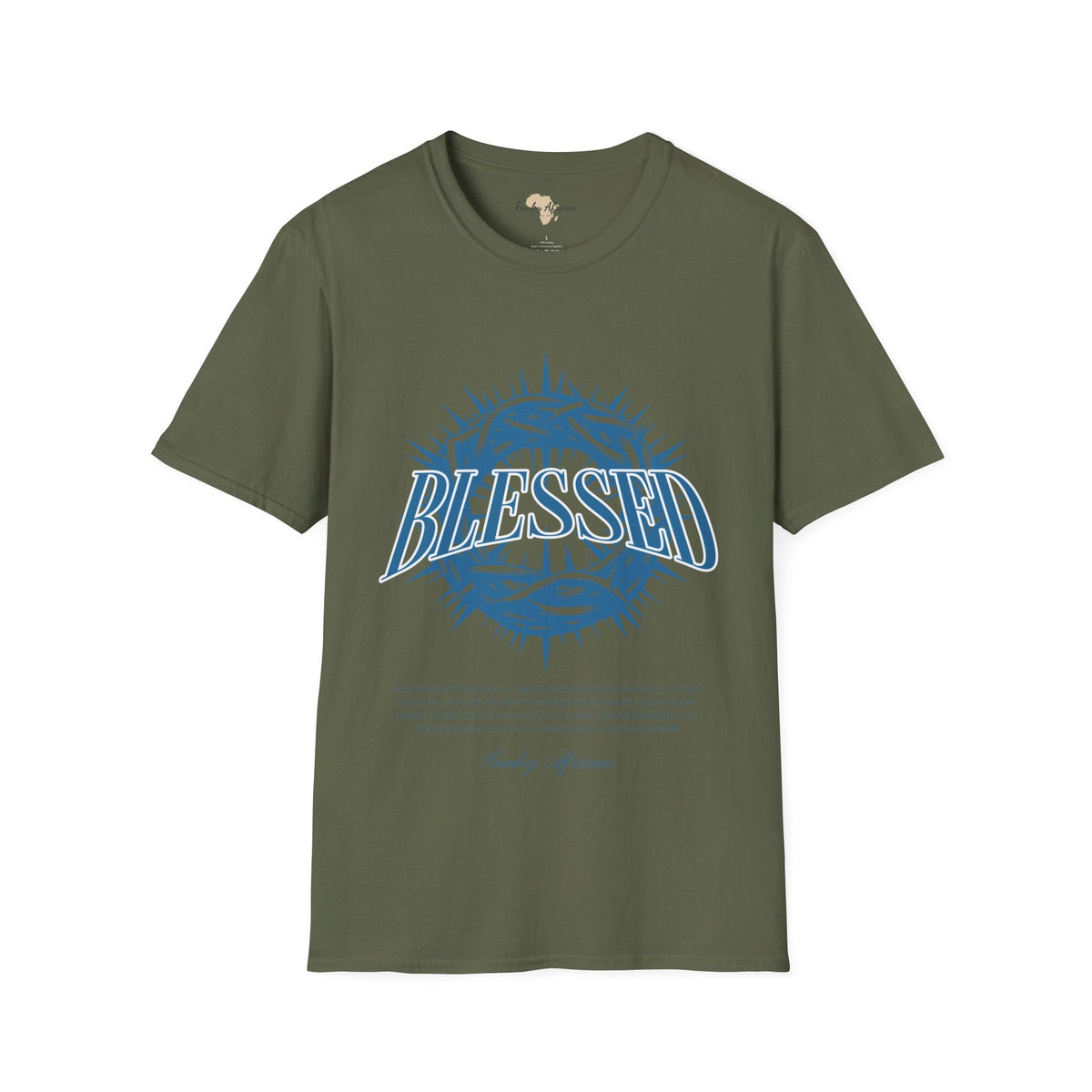 Blessed unisex tee Funky African