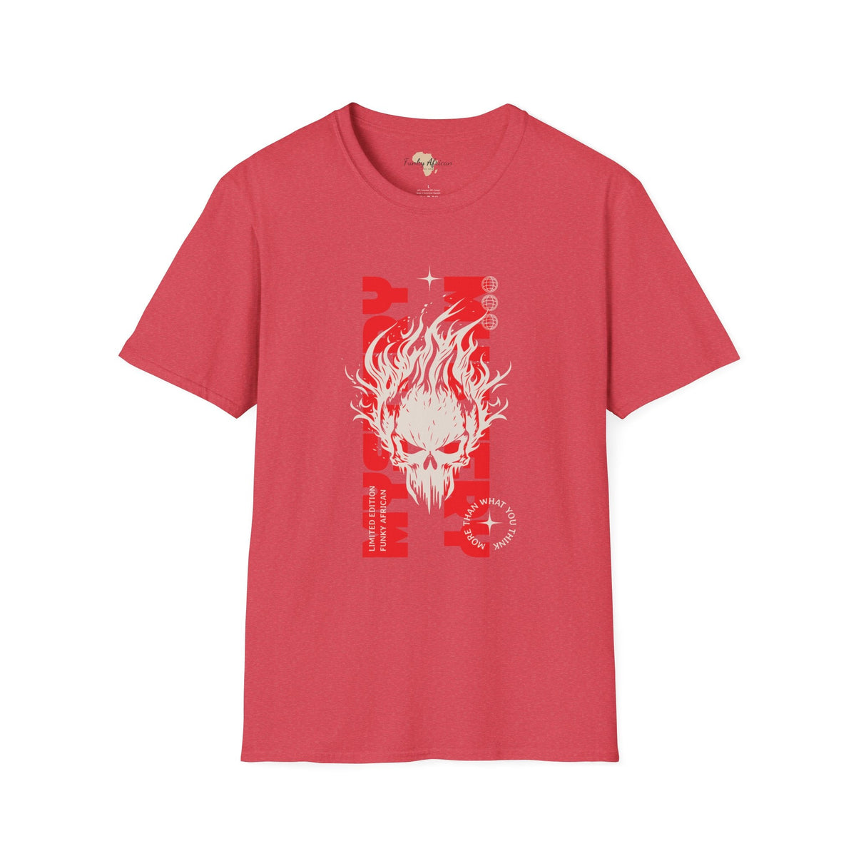 Mystery unisex softstyle tee Funky African