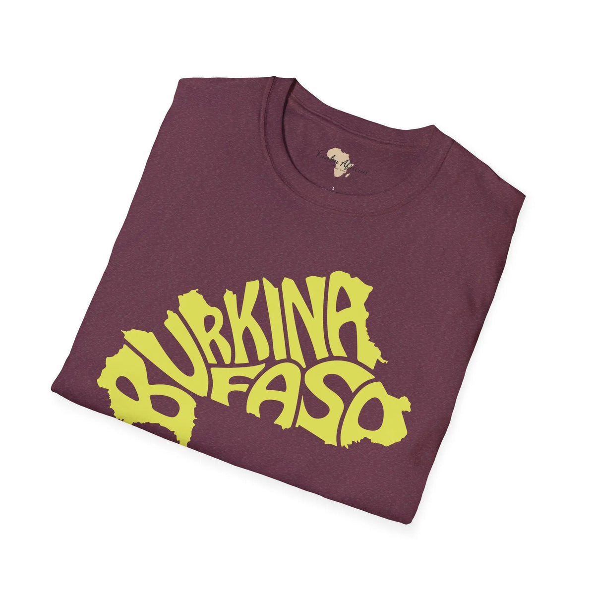 Burkina Faso cut unisex softstyle tee Funky African
