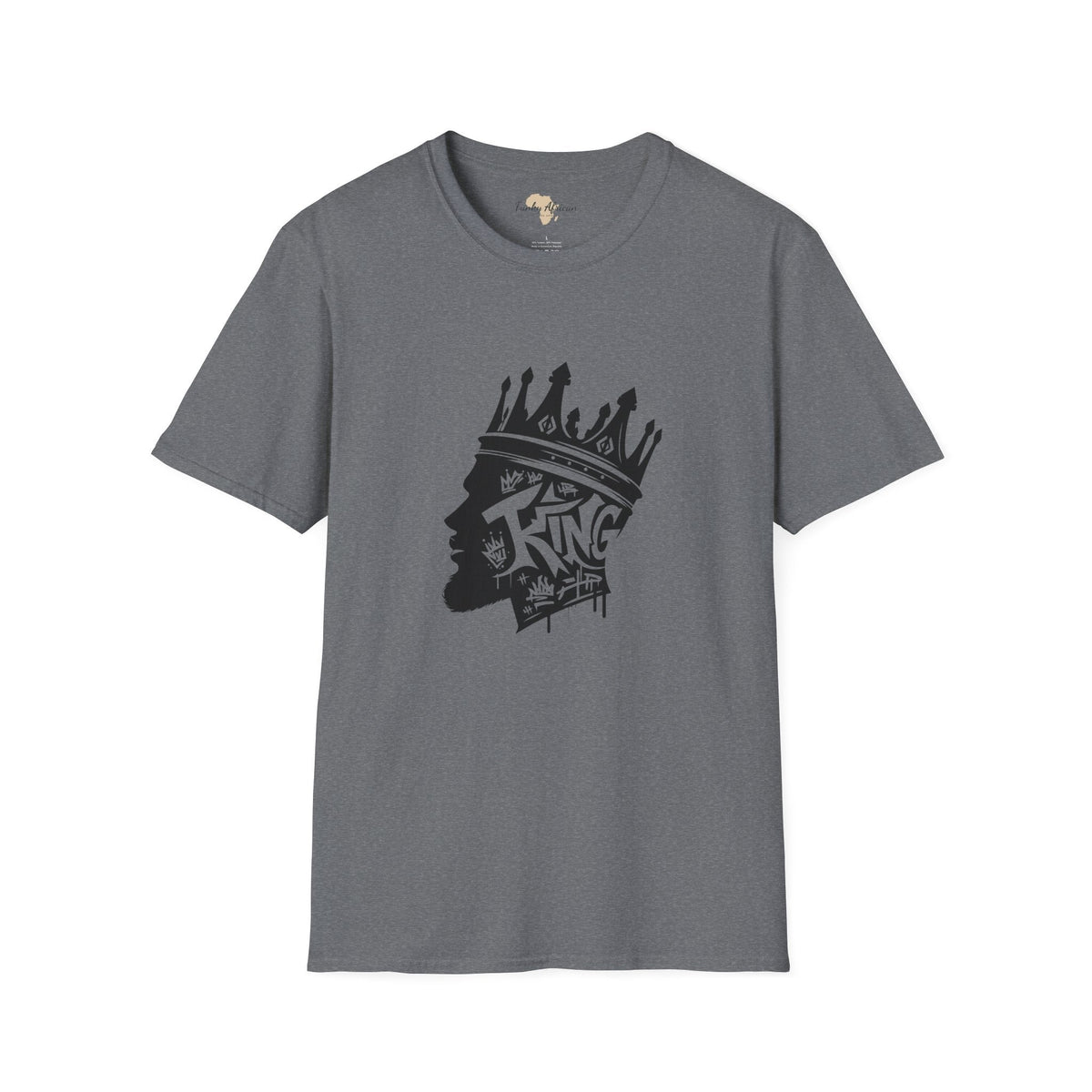 African King graffiti unisex softstyle tee Funky African