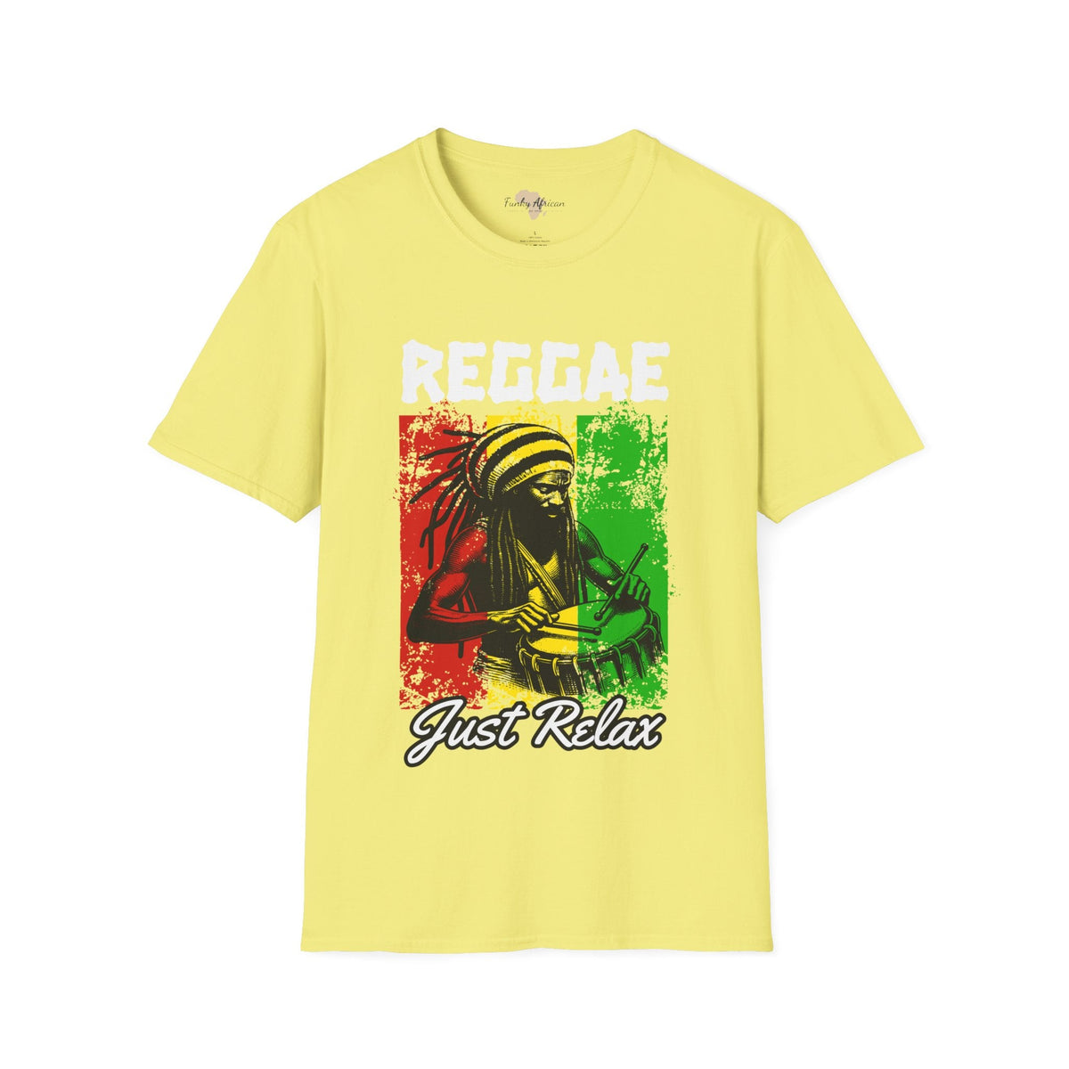 Reggae just relax unisex tee Funky African