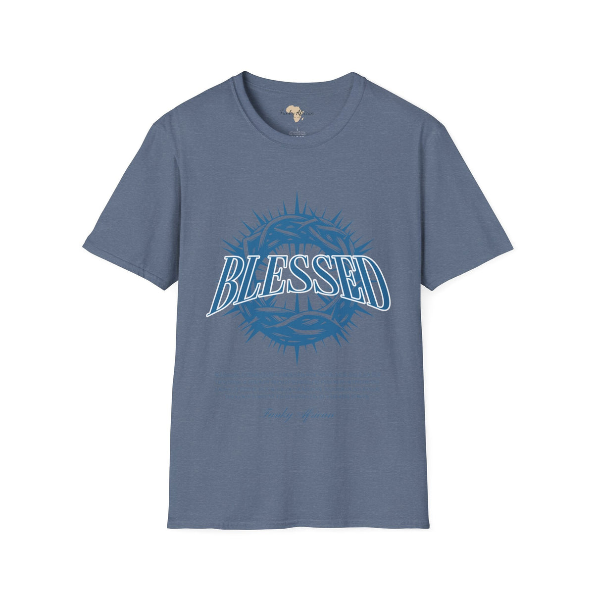 Blessed unisex tee Funky African
