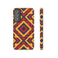 African Print Samsung Galaxy Tough Case Funky African
