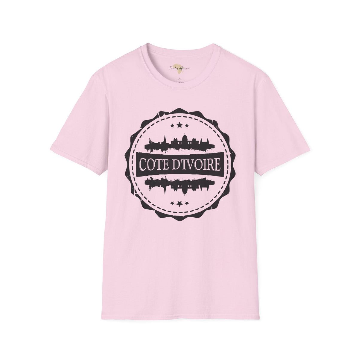 Côte d'Ivoire Stamp unisex tee Funky African