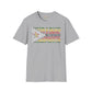 Zimbabwe text unisex softstyle tee