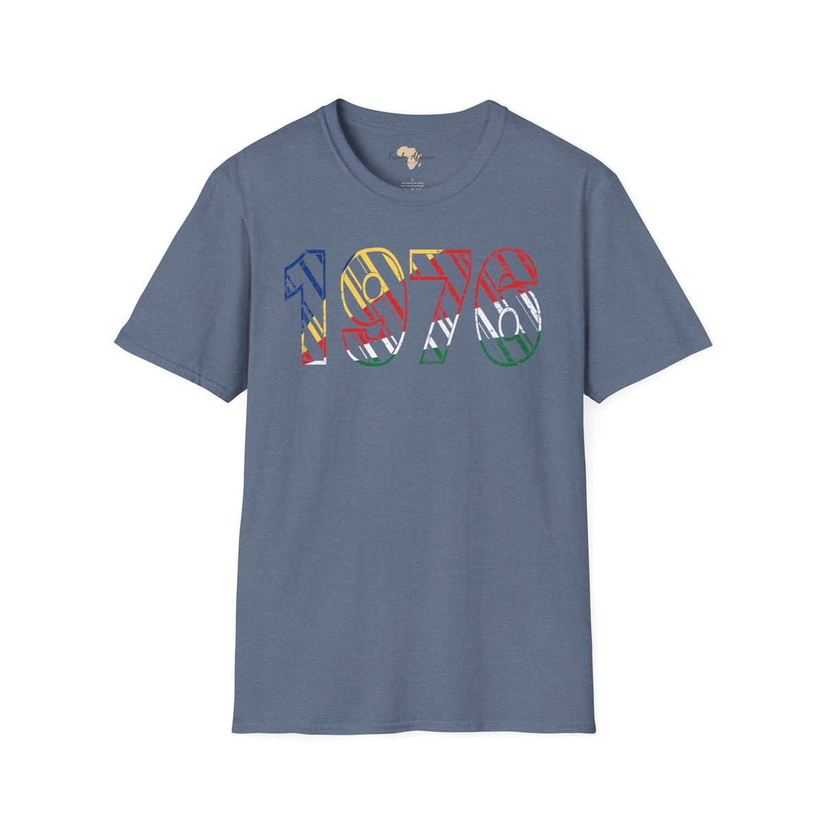Seychelles year unisex softstyle tee Funky African