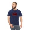 Faith unisex wash tee