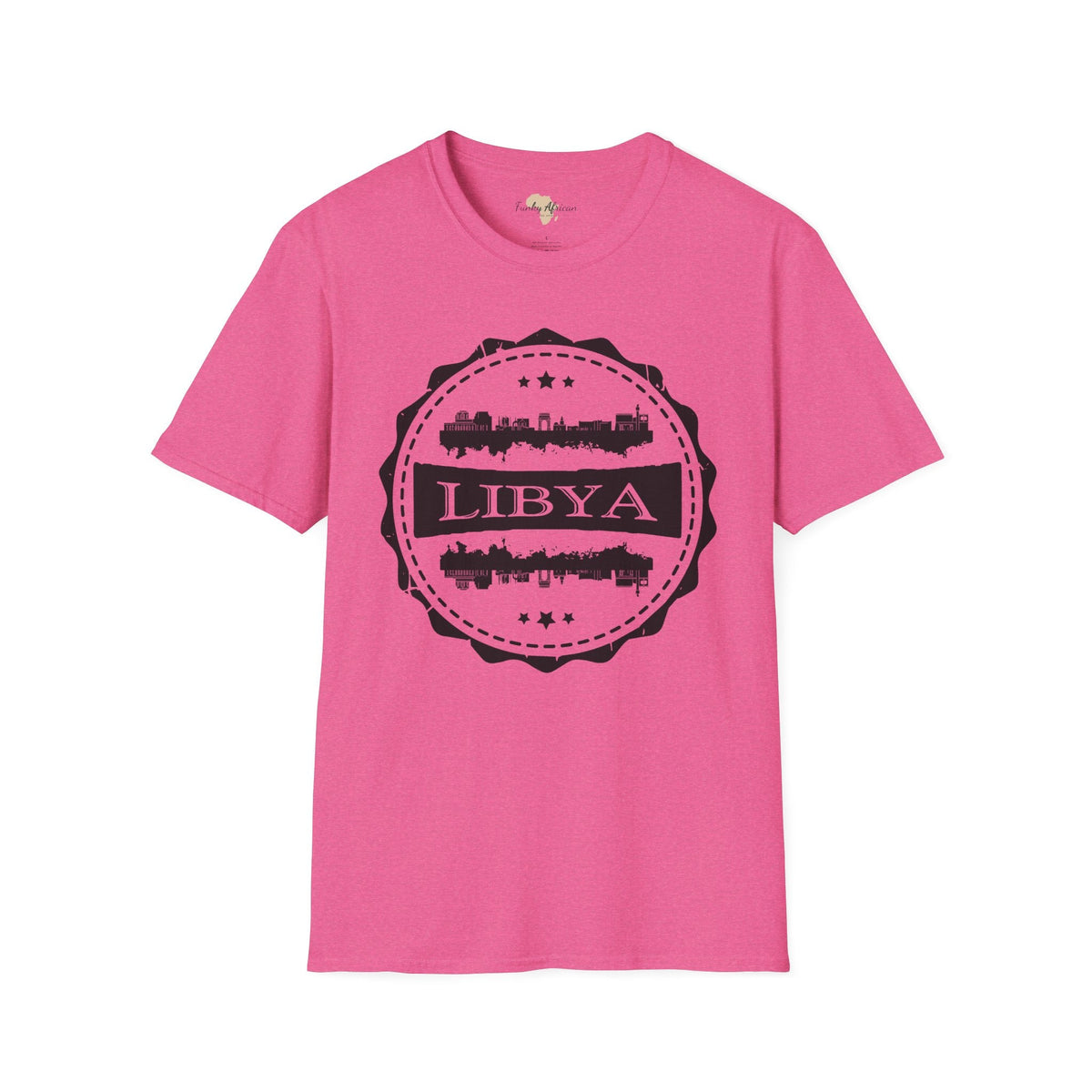 Libya Stamp unisex tee Funky African