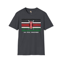 Kenya strip unisex softstyle tee