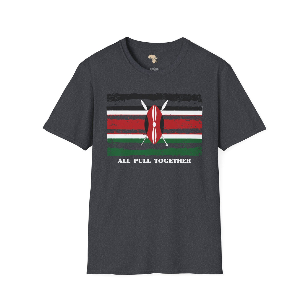 Kenya strip unisex softstyle tee Funky African