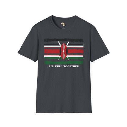 Kenya strip unisex softstyle tee