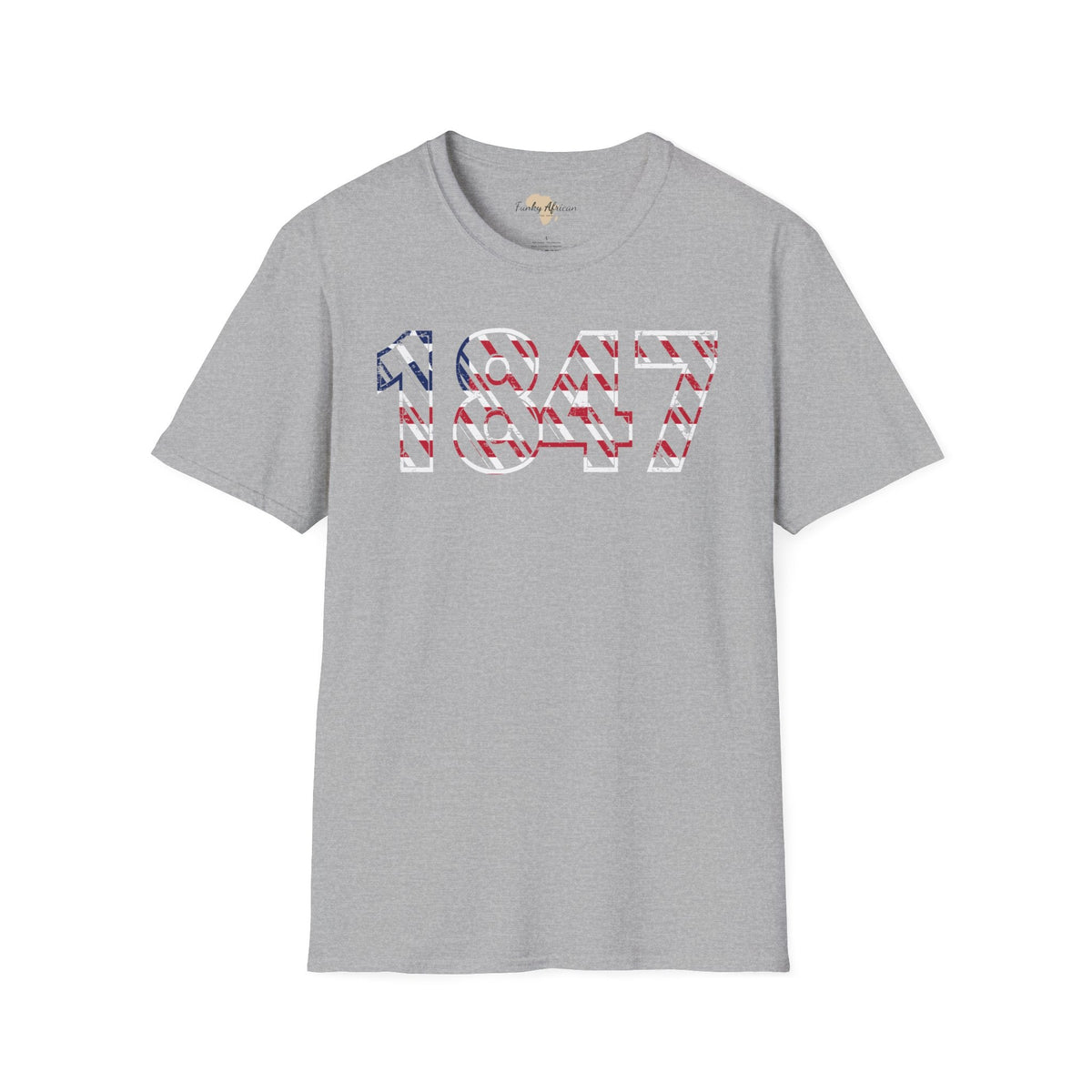 Liberia year unisex softstyle tee Funky African