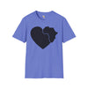 Love, Africa graffiti unisex softstyle tee