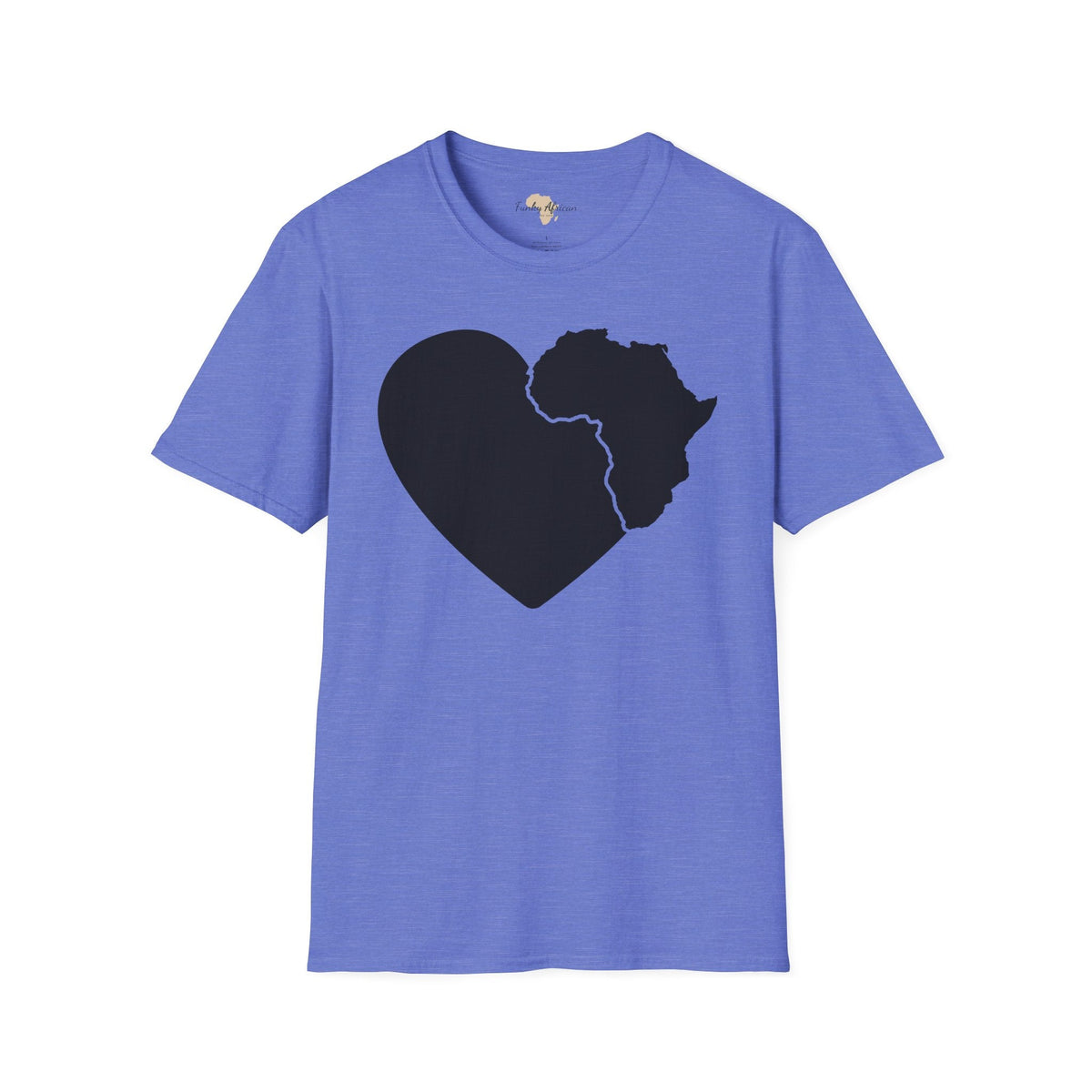 Love, Africa graffiti unisex softstyle tee Funky African
