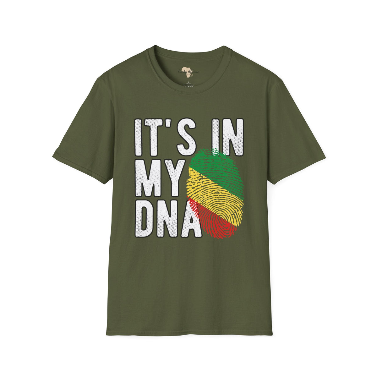 it's in my DNA unisex tee - Republic of the Congo Funky African