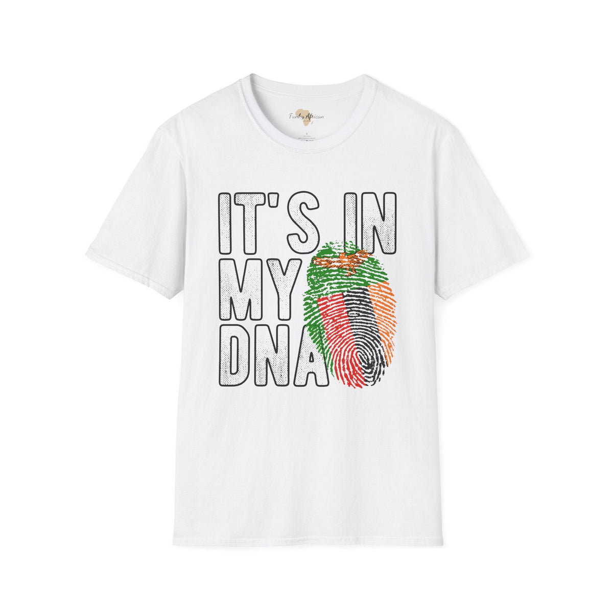 it's in my DNA unisex tee - Zambia Funky African