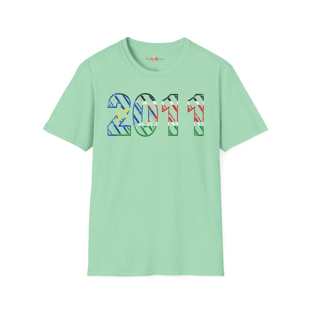 South Sudan year unisex softstyle tee Funky African