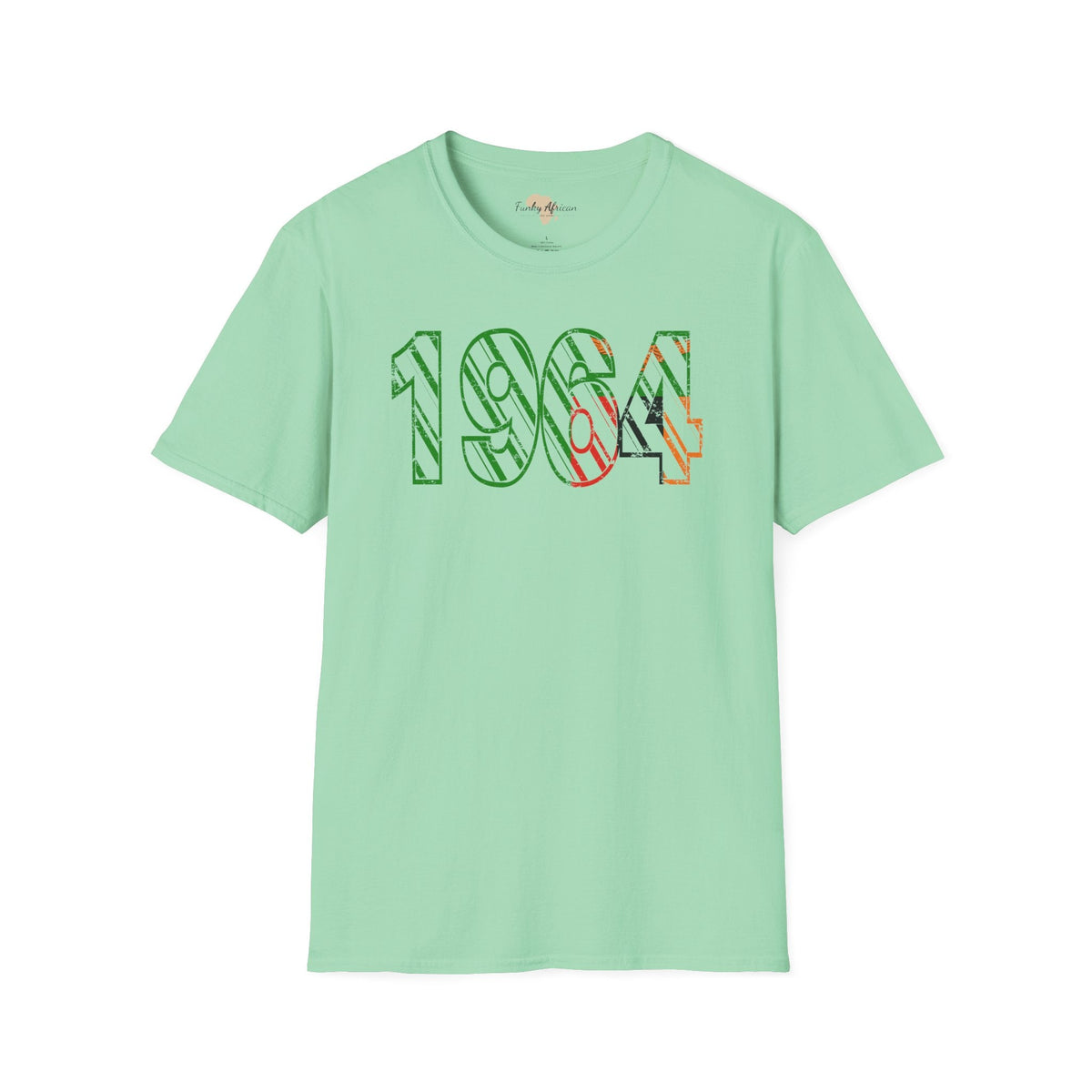 Zambia year unisex softstyle tee Funky African