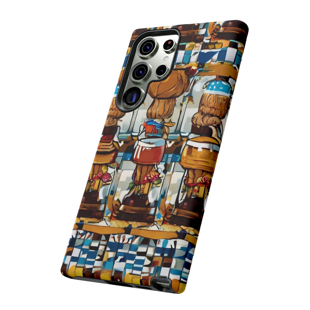 African Print Samsung Galaxy Tough Case Funky African