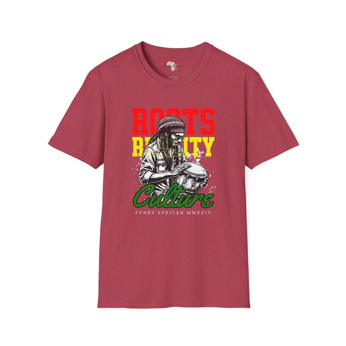 Roots reality unisex tee Funky African