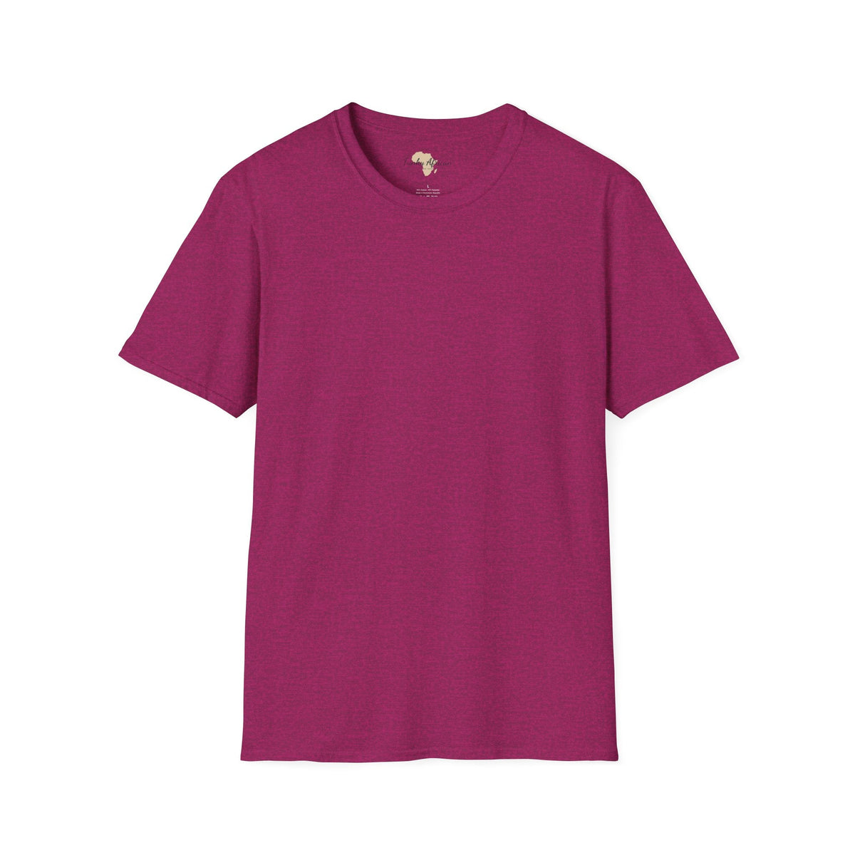 Blank unisex softstyle tee Funky African