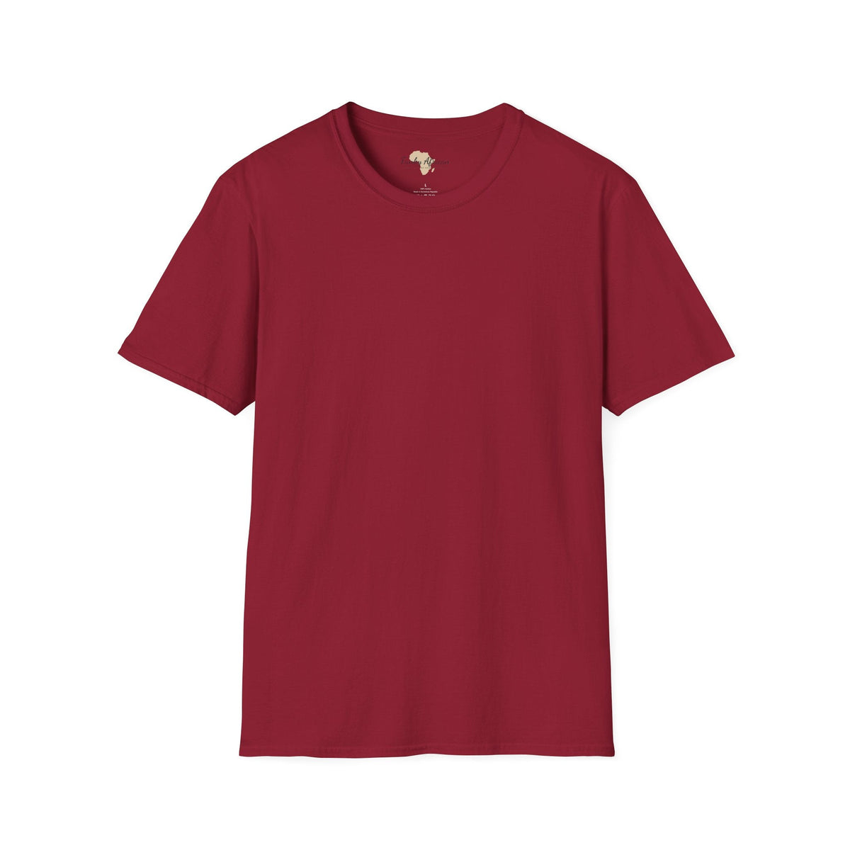Blank unisex softstyle tee Funky African