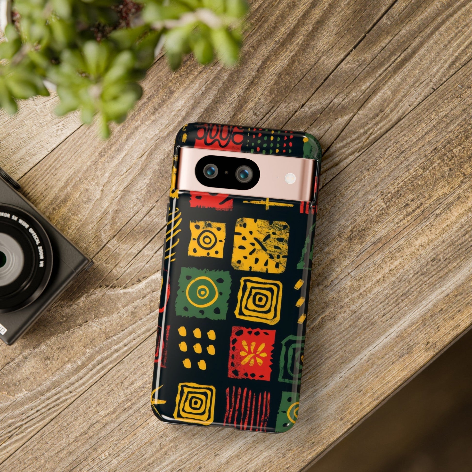 African Print Google Pixel Tough Cases Funky African