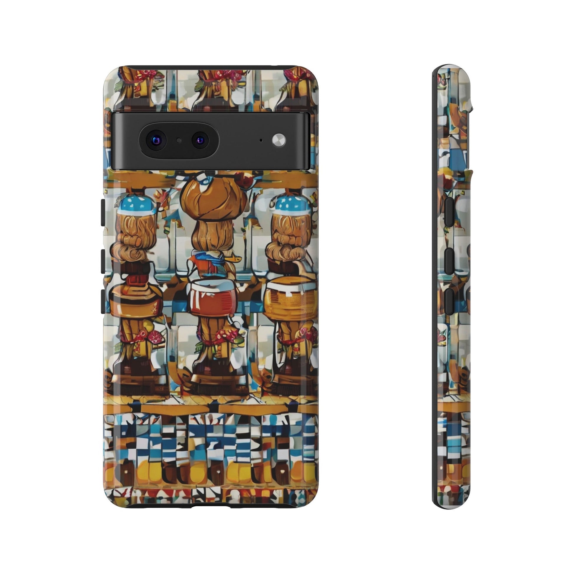 African Print Google Pixel Tough Cases Funky African