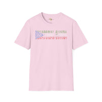 Equatorial Guinea text unisex softstyle tee
