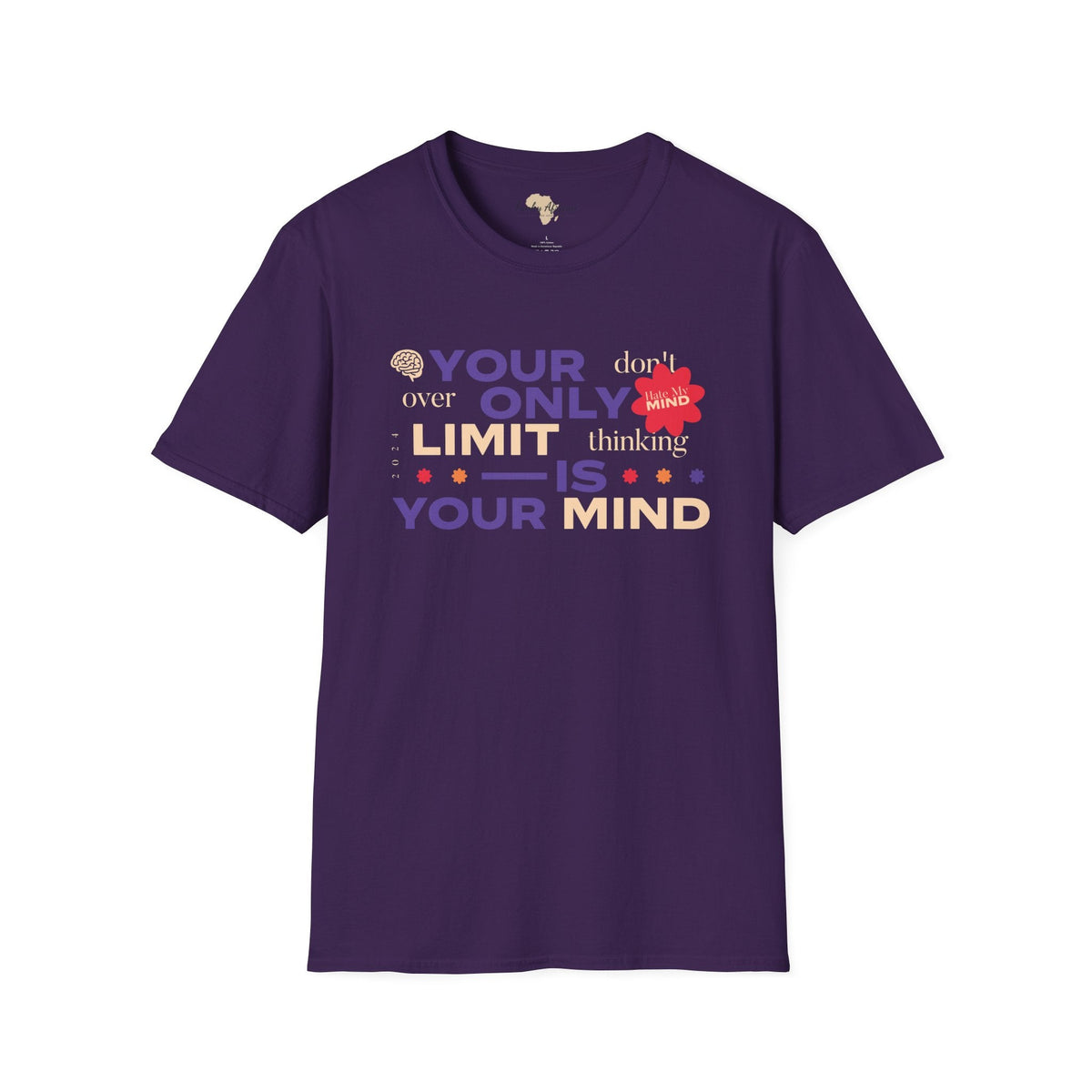 Your only limit unisex softstyle tee Printify