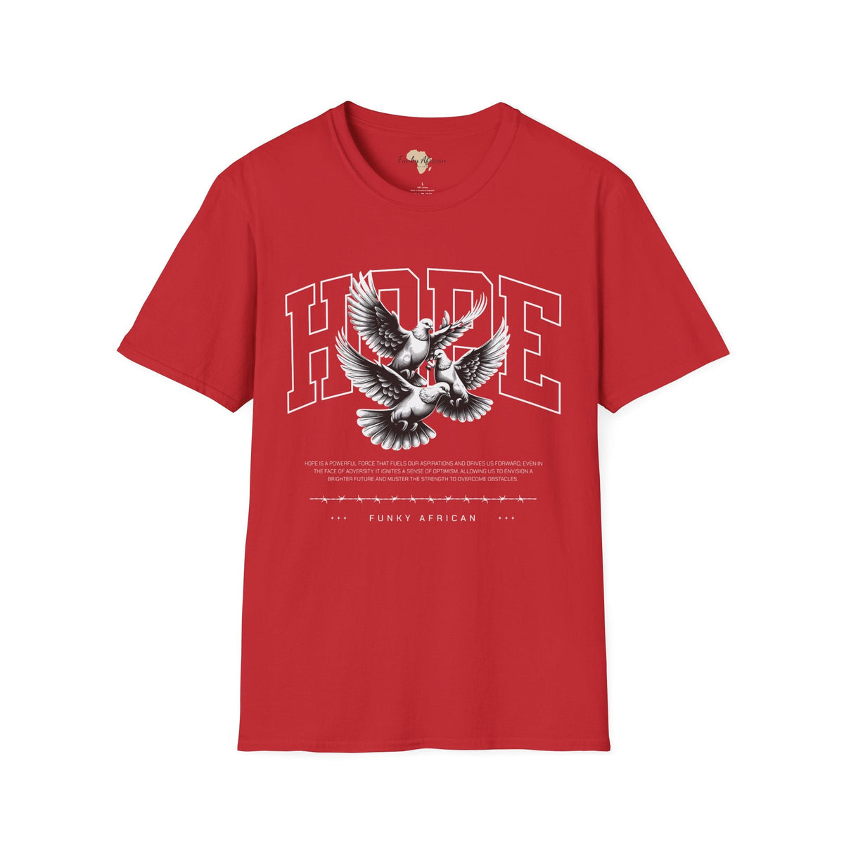 Hope unisex tee Funky African