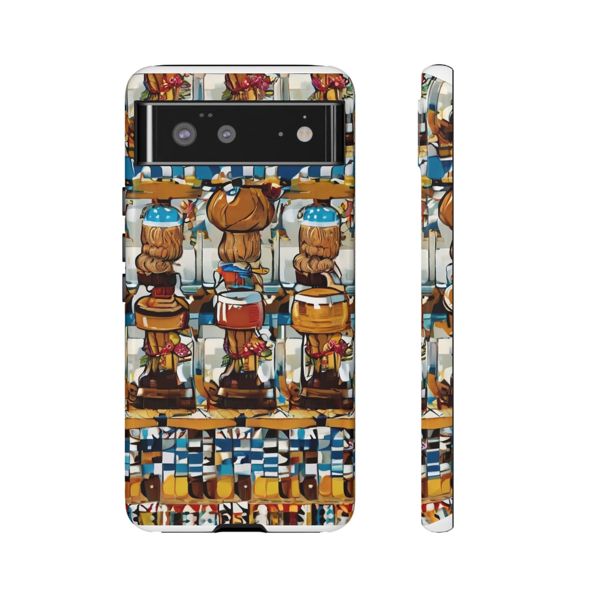 African Print Google Pixel Tough Cases Funky African