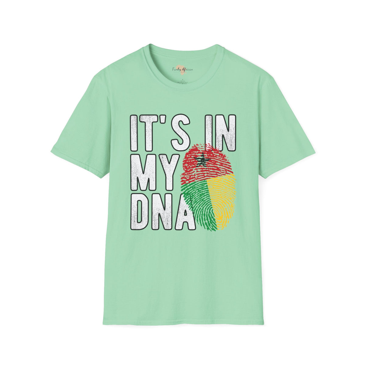 it's in my DNA unisex tee - Guinea-Bissau Funky African