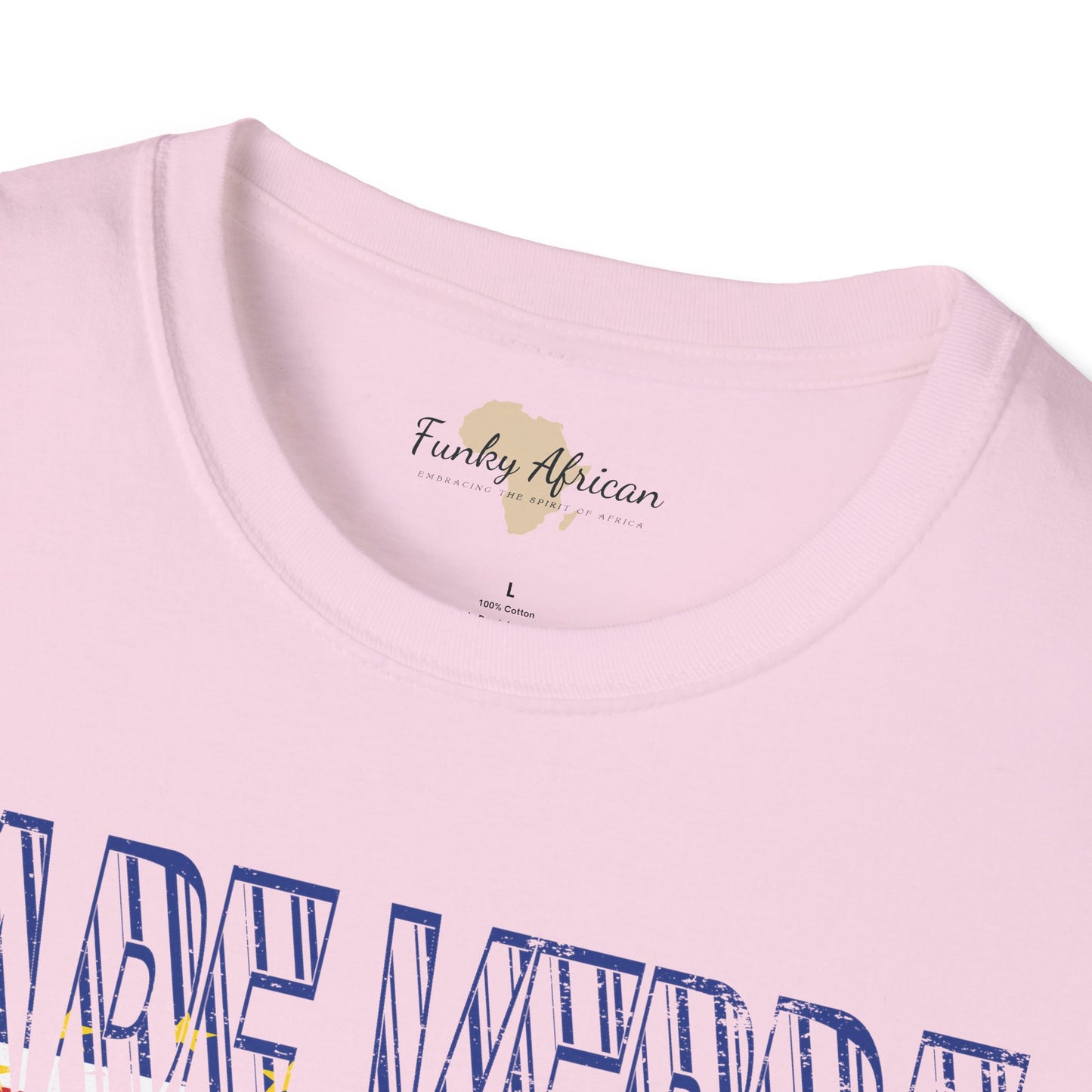 Cabo Verde text unisex softstyle tee