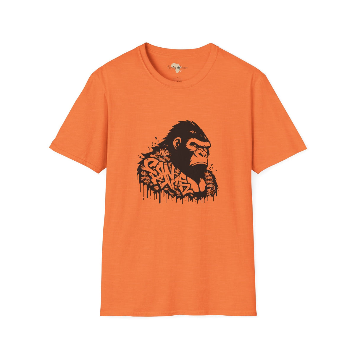 King Gong graffiti unisex softstyle tee Funky African