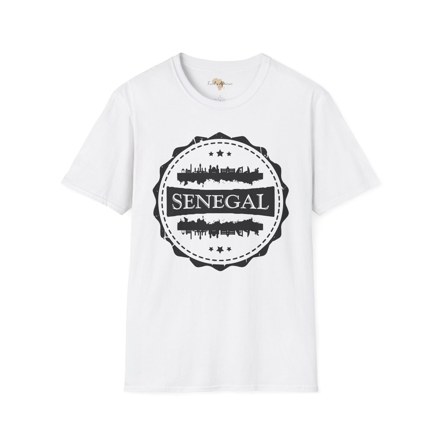 Senegal Stamp unisex tee