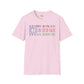 South Sudan text unisex softstyle tee