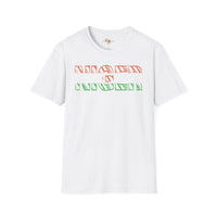 Nigerien text unisex softstyle tee